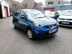Blue Used 2014 Nissan Micra Visia Hatchback | £3,500 (Good price)