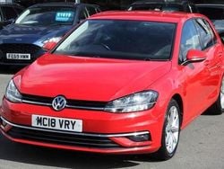Red Used 2018 VW Golf VII GT Hatchback | £9,985 (Good price)