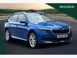 Blue Used 2022 Skoda Kamiq SE L Executive SUV | £17,495 (Fair price)