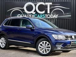 Blue Used 2018 VW Tiguan SE SUV | £14,995 (Fair price)