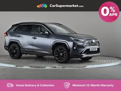 Grey/black Used 2021 Toyota RAV4 Hybrid SUV | £30,497