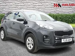 Black Used 2016 Kia Sportage 2 SUV | £6,400 (Fair price)
