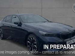Blue Used 2025 BMW 550e M Sport | £59,995