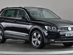 Black Used 2019 VW Tiguan Match SUV | £13,298 (Expensive)