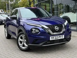 Blue Used 2022 Nissan Juke N-Connecta SUV | £14,990 (Fair price)