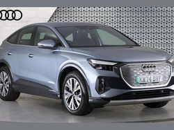 Blue Used 2024 Audi Q4 Sportback e-tron Sport SUV | £32,344