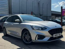 Silver Used 2019 Ford Focus ST-Line Hatchback | £12,000 (Fair price)