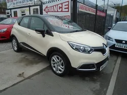 Beige Used 2017 Renault Captur Dynamique SUV | £6,995 (Fair price)