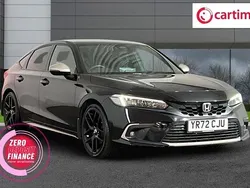 Black Used 2022 Honda Civic Hybrid Hatchback | £23,199 (Fair price)