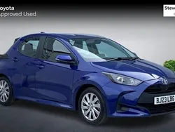 Blue Used 2023 Toyota Yaris Hybrid Hatchback | £15,853 (Good price)
