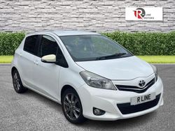 White Used 2012 Toyota Yaris SR Hatchback | £3,995 (Fair price)