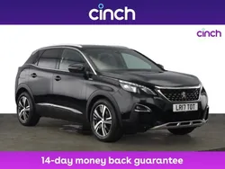 Black Used 2018 Peugeot 3008 GT-line SUV | £11,699 (Fair price)