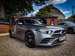 Grey Used 2021 Mercedes A250 AMG line Hatchback | £18,500 (Fair price)