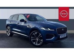 Blue Used 2021 Jaguar F-Pace R-Dynamic SUV | £28,671 (Fair price)