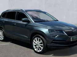 Quartz grey Used 2021 Skoda Karoq SE L SUV | £12,550 (Fair price)