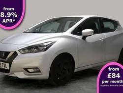 Silver Used 2021 Nissan Micra Acenta Hatchback | £7,647 (Fair price)