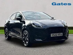 Black Used 2022 Ford Puma Gen-E ST-Line X Hatchback | £19,499 (Fair price)