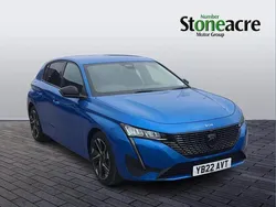 Blue Used 2022 Peugeot 308 Allure Premium Hatchback | £17,995 (Fair price)