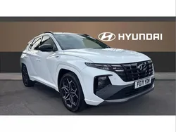 White Used 2022 Hyundai Tucson N Line SUV | £23,479 (Fair price)