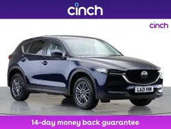 Blue Used 2021 Mazda CX-5 SUV | £17,499 (Good price)