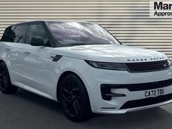 White Used 2022 Land Rover Range Rover Sport SE Dynamic SUV | £66,098 (Fair price)