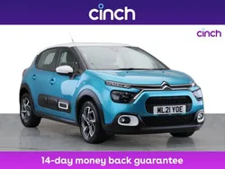 Blue Used 2021 Citroën C3 PureTech Hatchback | £10,249 (Fair price)