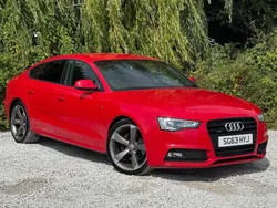 Red Used 2013 Audi A5 Sportback Black Edition Hatchback | £9,599 (Fair price)