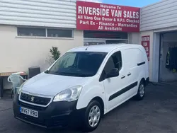 White Used 2018 Peugeot Partner S MPV | £6,995 (Fair price)