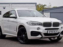 White Used 2016 BMW X6 M Sport SUV | £19,995 (Fair price)