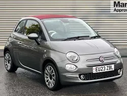 Grey Used 2023 Fiat 500C Dolcevita Cabriolet | £13,300 (Fair price)