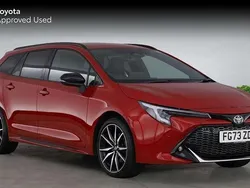 Red Used 2023 Toyota Corolla Sport Estate | £25,350 (Fair price)