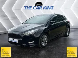 Black Used 2018 Ford Focus ST-Line Hatchback | £7,680 (Good price)