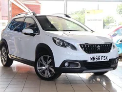 White Used 2018 Peugeot 2008 Allure Premium SUV | £10,940 (A bit pricey)