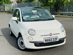 White Used 2012 Fiat 500 Lounge Hatchback | £2,945 (Fair price)