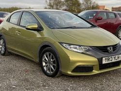 Yellow Used 2013 Honda Civic SE Hatchback | £2,950 (Good price)