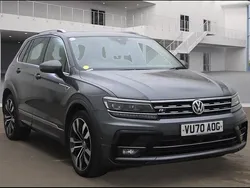 Grey Used 2020 VW Tiguan R-line SUV | £15,490 (Fair price)