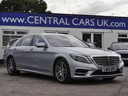 Silver Used 2014 Mercedes S500L AMG line Sedan | £21,995