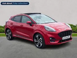 Red Used 2024 Ford Puma ST-Line X SUV | £22,975 (A bit pricey)