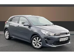 Grey Used 2022 Kia Rio 3 Hatchback | £12,659 (Fair price)