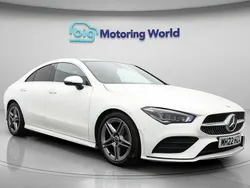 White Used 2022 Mercedes CLA180 AMG Line Premium Plus Sedan | £23,000 (Fair price)
