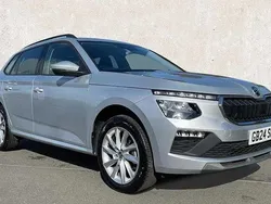 Brilliant silver metallic Used 2024 Skoda Kamiq SE SUV | £16,821 (Fair price)