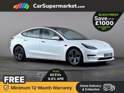 White Used 2021 Tesla Model 3 Long Range AWD Sedan | £20,997 (Fair price)