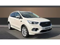 White Used 2019 Ford Kuga Vignale SUV | £16,228 (Fair price)