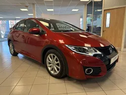 Red Used 2015 Honda Civic SE Plus Hatchback | £5,990 (A bit pricey)