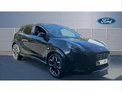 Black Used 2022 Ford Puma ST-Line X SUV | £16,292 (Fair price)