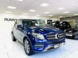 Blue Used 2017 Mercedes GLE250 SUV | £17,000 (Fair price)