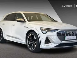 White Used 2020 Audi e-tron Advanced SUV | £35,000