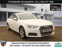 White Used 2018 Audi A4 Sport Sedan | £9,890 (Fair price)