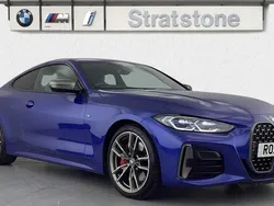Blue Used 2021 BMW M440 Comfort Edition Sedan | £32,390 (Good price)