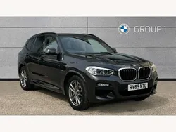 Grey Used 2019 BMW X3 M Sport SUV | £23,995 (Fair price)